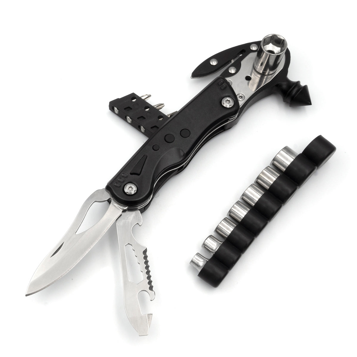 Traveler Multi-Tool Plier – 16-in-1 Stainless Steel Outdoor Camping & Survival Gear