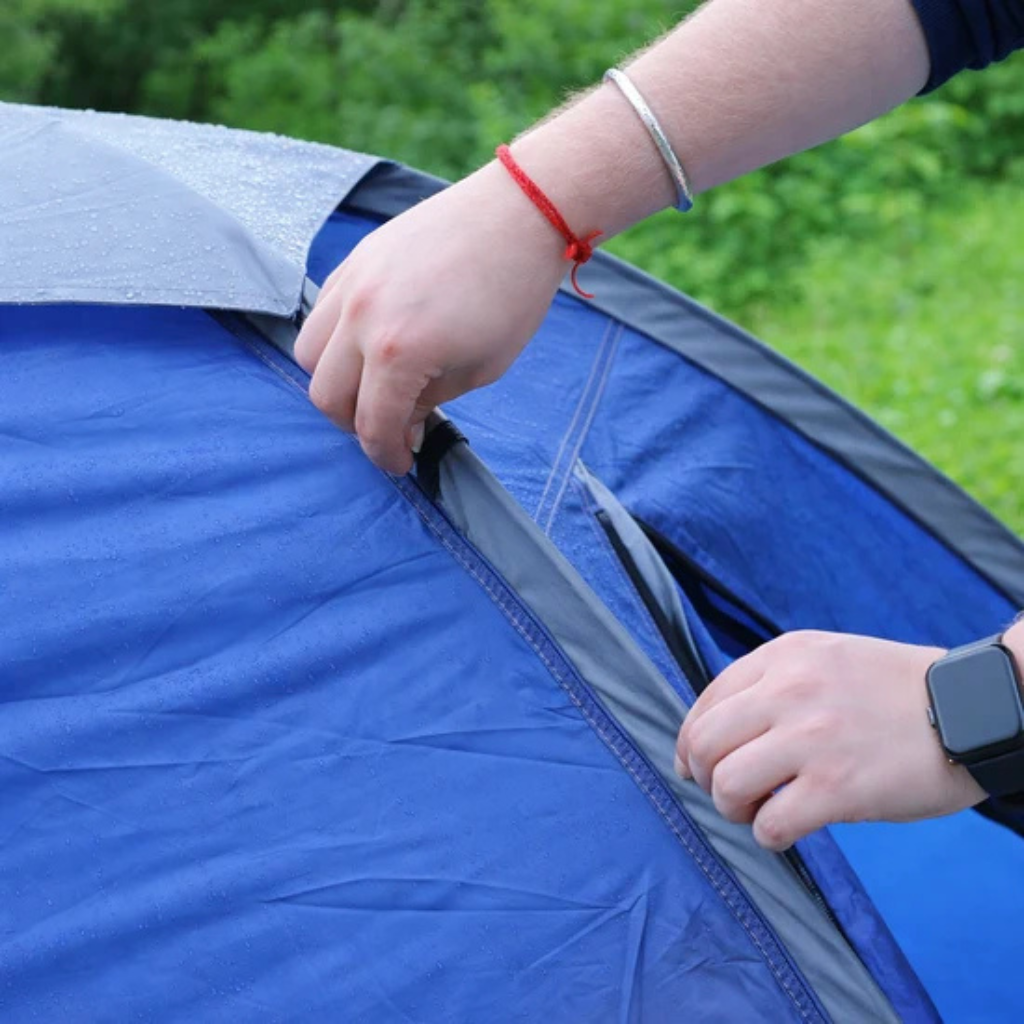 2-Person Camping Tent with UV Protection & Waterproof Flysheet