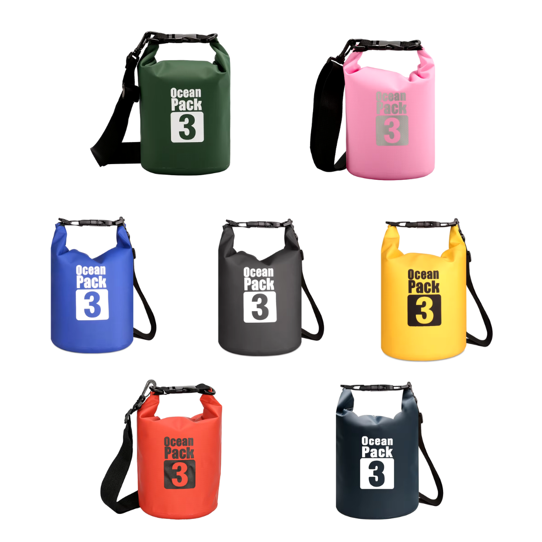 3L Waterproof Dry Bag – Compact Gear Protection for Travel & Adventure