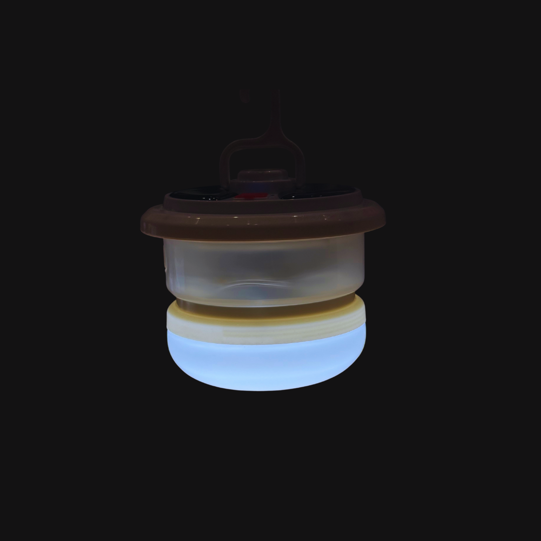 3-in-1 Solar Camping Lantern & Fairy Lights – Solar + USB Rechargeable & Multi-Mode Outdoor String Light