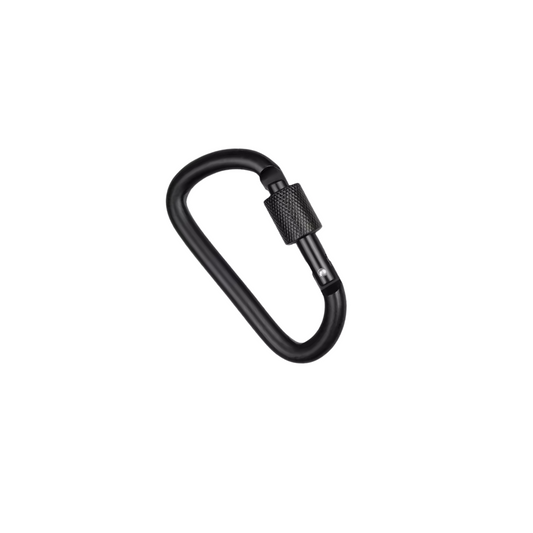 Durable Screw Lock Small Carabiner Keychain – Heavy-Duty Clip for Keys, Hiking & Outdoor Gear