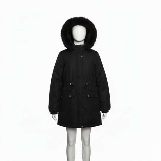 Women’s Long Winter Puffer Jacket – Trendy and Warm