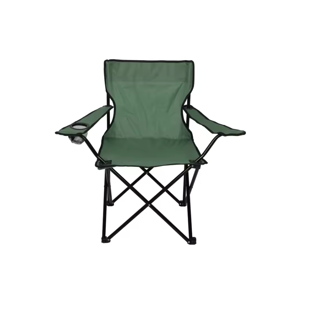 Camping Chair with Armrest – Foldable Outdoor Chair for Camping, Trekking, Picnic & Travel