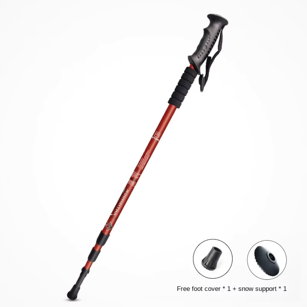 Antishock Hiking Pole – Adjustable Trekking Stick for Walking, Camping & Outdoor Adventures