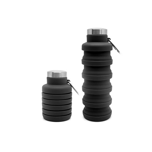 Silicone Folding Collapsible Bottle - Portable and Leakproof