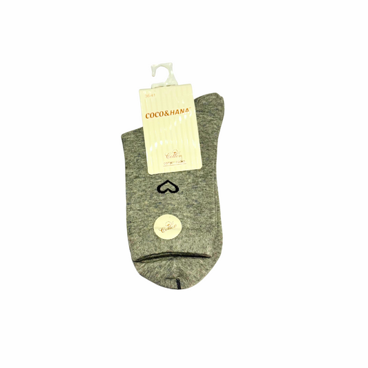 Cotton Socks with Heart – Cute, Comfy & Breathable Everyday Wear