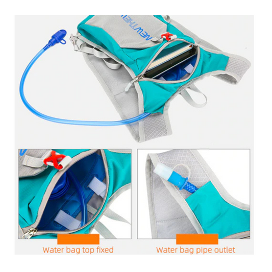 Foldable Shoulder Bag for Running & Cycling Lightweight Dual Shoulder Backpack