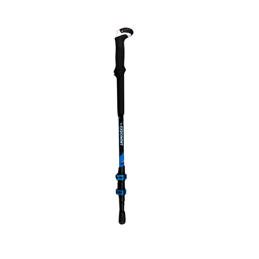 Double Clip Trekking Pole – Adjustable Lightweight Hiking Stick with Quick Lock for Outdoor Adventures