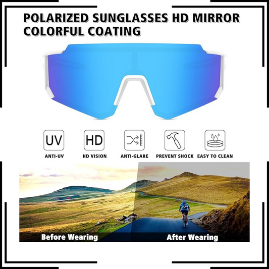 Outdoor Polarised Sunglasses – UV400 Sports & Adventure Eyewear for Hiking, Cycling & Travel