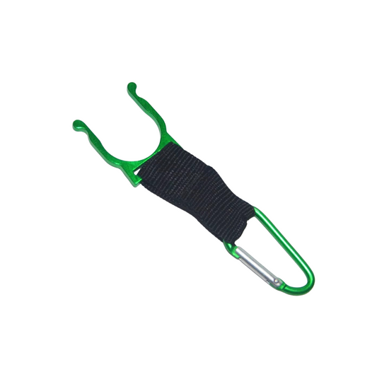 Carabiner Keychain with Bottle Holder – Lightweight Clip for Hiking, Camping & Everyday Use