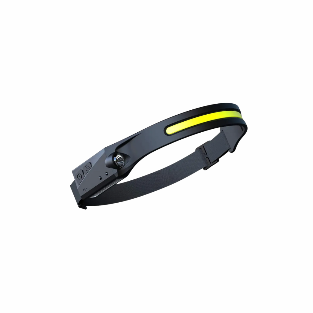 USB Rechargeable Sensor Headlamp – Motion Sensor LED Head Torch for Camping, Hiking & Outdoor Adventures