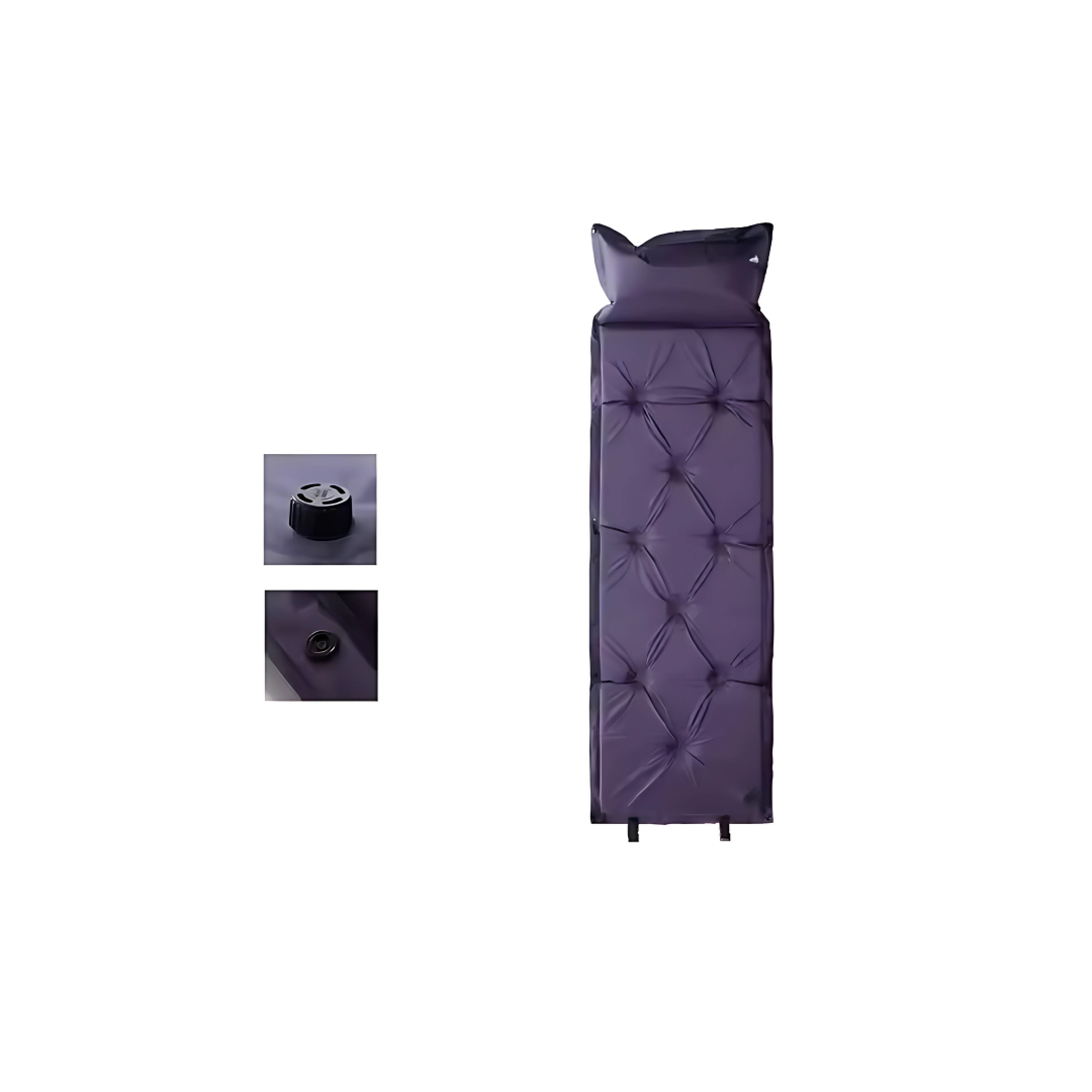 Camping Self-Inflated Air Mattress – Lightweight, Portable & Comfortable Sleeping Pad for Outdoor Adventures