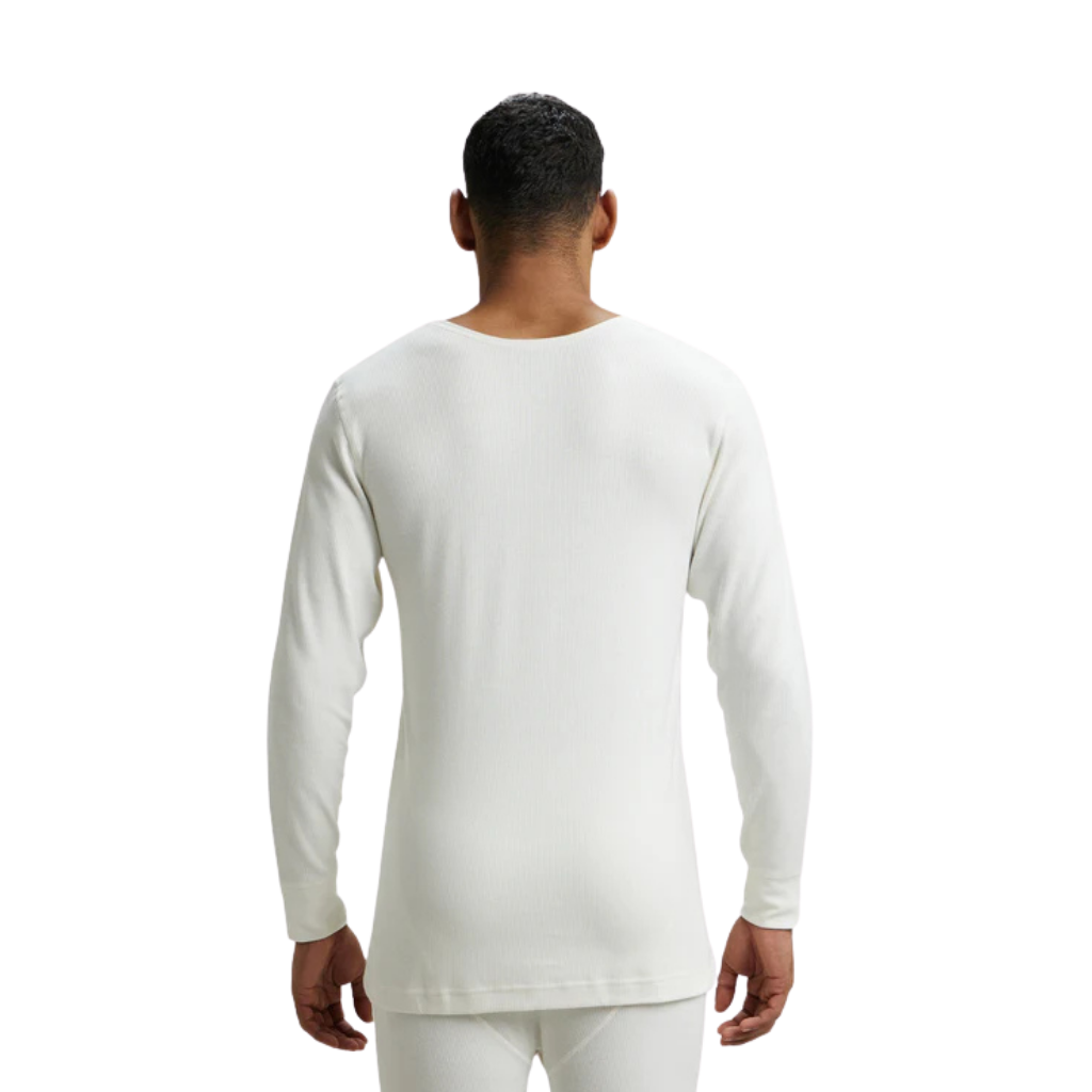 Jockey Men’s Full Sleeves Thermal Undershirt – Super Combed Cotton Rich Fabric with StayWarm Technology