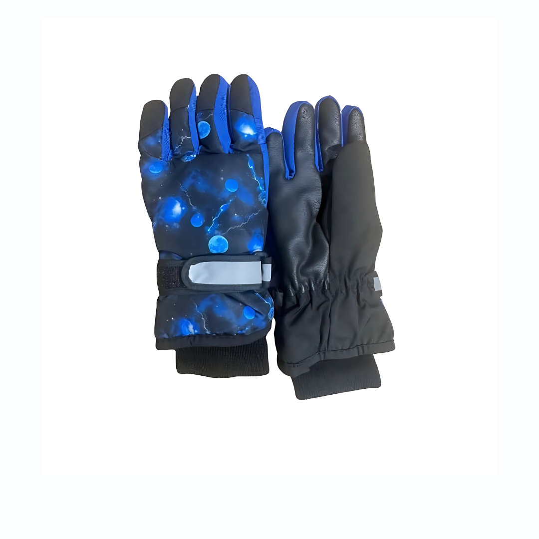 Kids Waterproof Winter Gloves – Warm, Windproof & Snowproof Outdoor Gloves (Up to 8 Years)