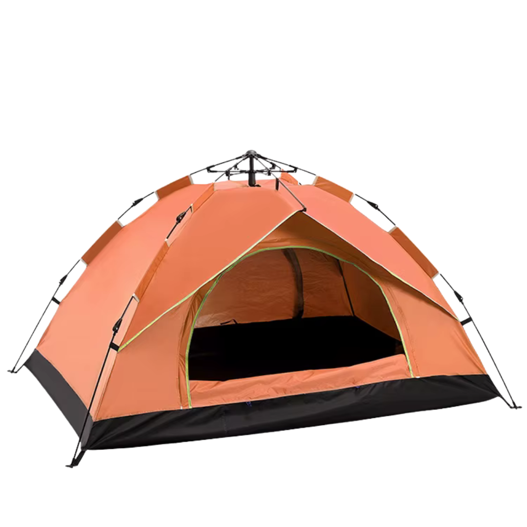 Automatic Pop-Up Camping Tent – Instant Setup, Water-Resistant with Ventilation for 2–4 People