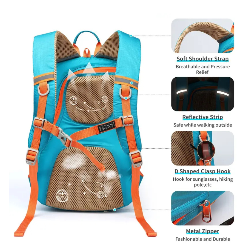 Royal Mountain 30L Hiking Backpack – Lightweight & Durable Daypack