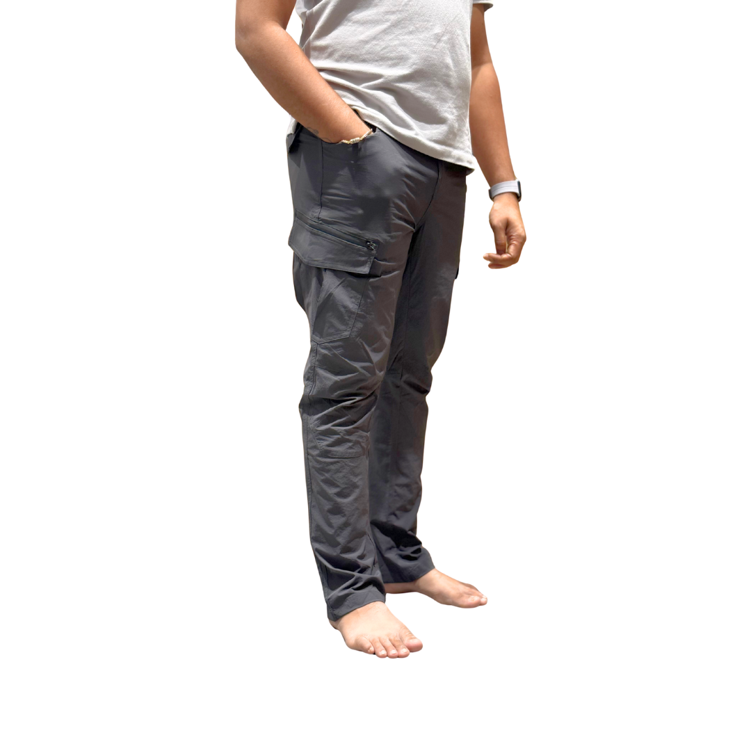 Lightweight Nylon Trekking Pants – Water-Resistant, Quick-Dry Outdoor Hiking Pants