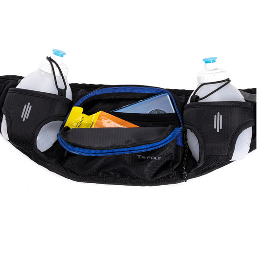 TRIPOLE RUNAQUA Hydration Belt & Waist Pack – Stay Hydrated on the Go