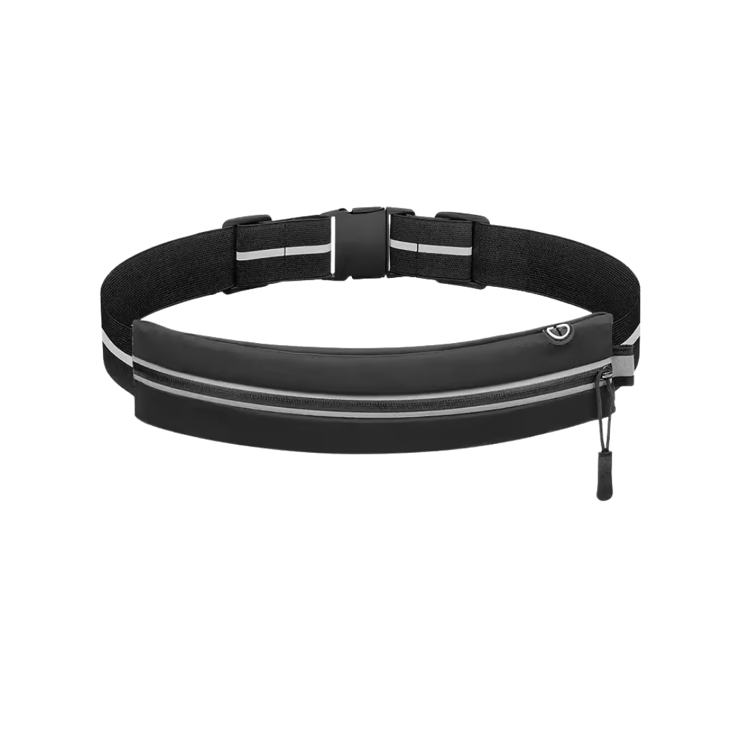 Adjustable Gym Flip Fanny Pack – Waterproof Running Waist Bag for Phone & Fitness Essentials
