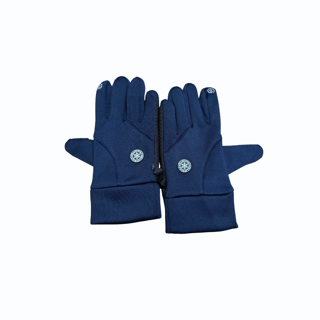 Water-Resistant Touchscreen Fleece Liner Gloves – Lightweight Thermal Inner Gloves for Outdoor Sports & Daily Use