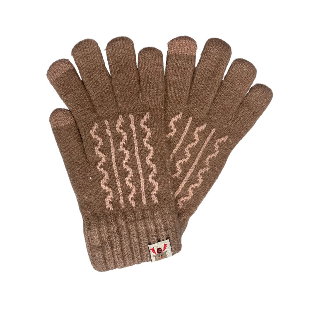 Straight Woven Winter Woollen Gloves – Warm, Soft & Stylish Cold Weather Gloves