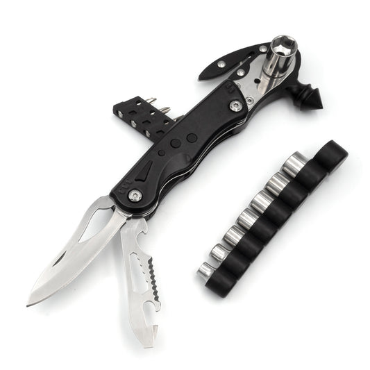 Traveler Multi-Tool Plier – 16-in-1 Stainless Steel Outdoor Camping & Survival Gear