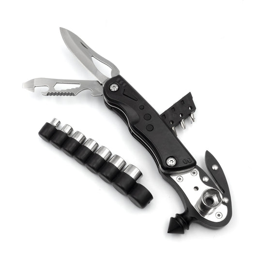 Traveler Multi-Tool Plier – 16-in-1 Stainless Steel Outdoor Camping & Survival Gear
