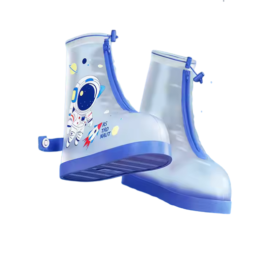 Kids Ankle PVC Rain Shoe Cover – Waterproof Protection for Little Adventures