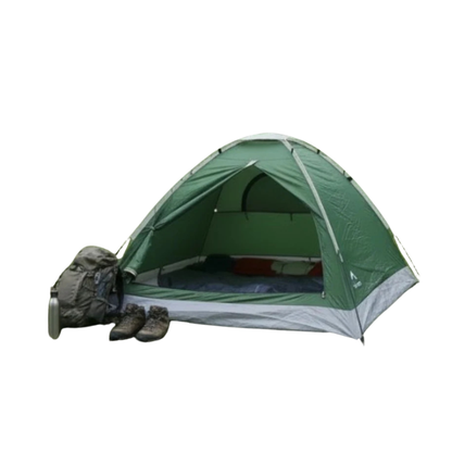 2-Person Camping Tent with UV Protection & Waterproof Flysheet