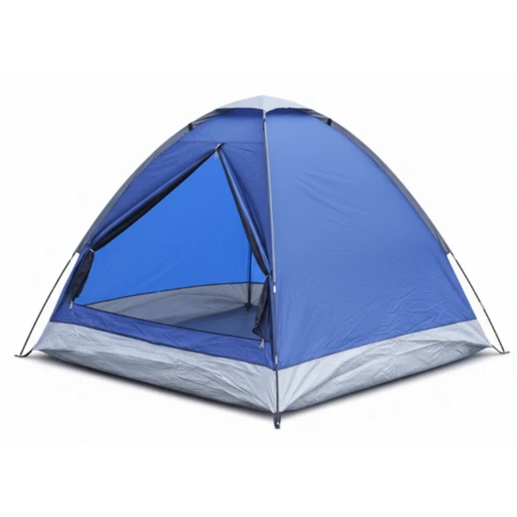 2-Person Camping Tent with UV Protection & Waterproof Flysheet
