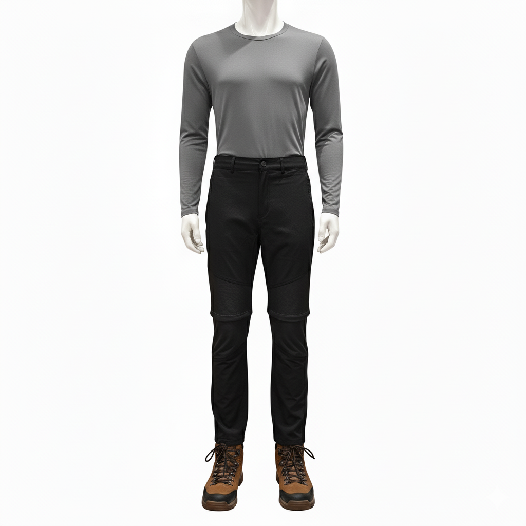 Unisex Detachable Trekking Pants – Convertible, Quick-Dry & Water-Resistant Outdoor Pants