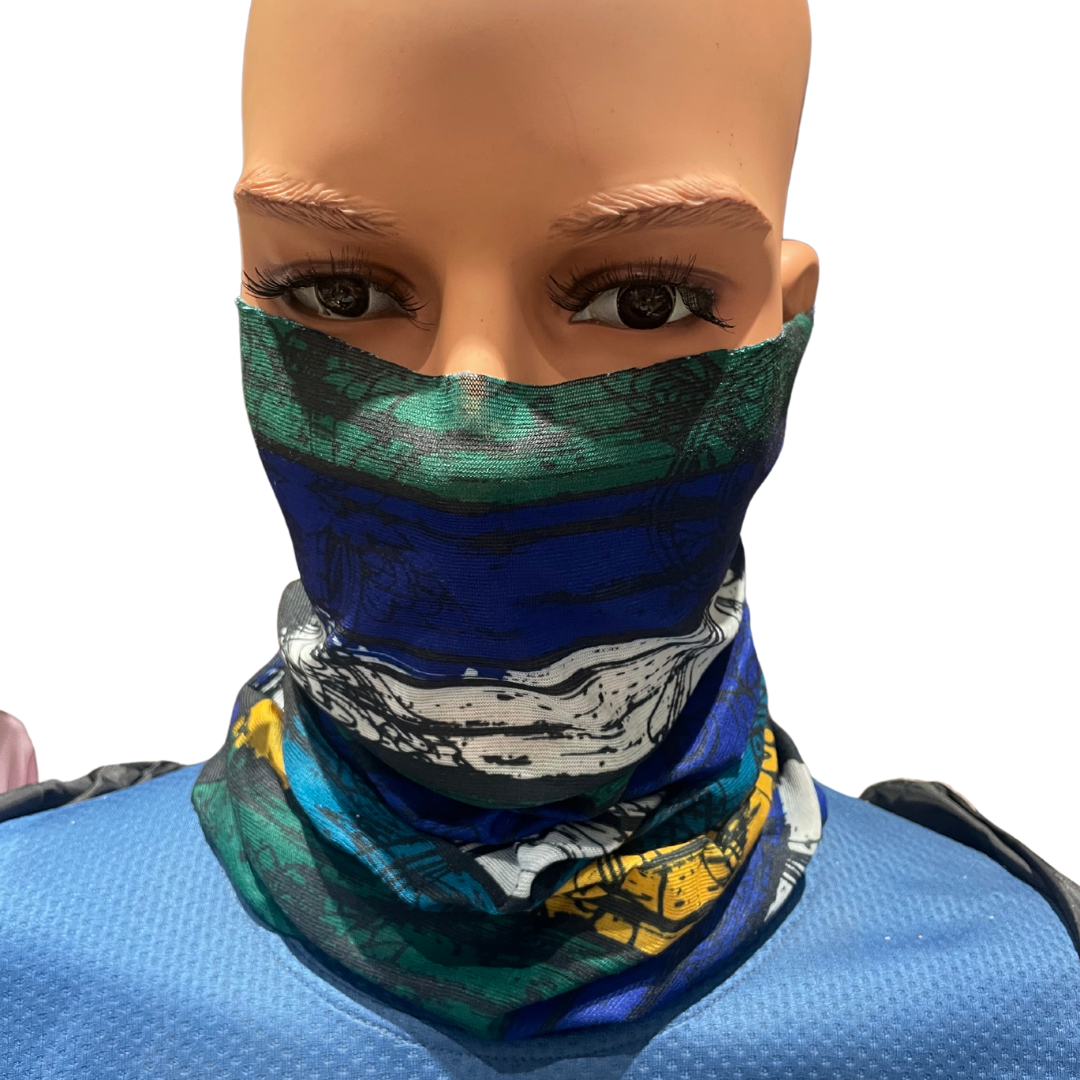 Multifunctional Head Buff – Lightweight Outdoor Neck & Headwear (Pack of 5)