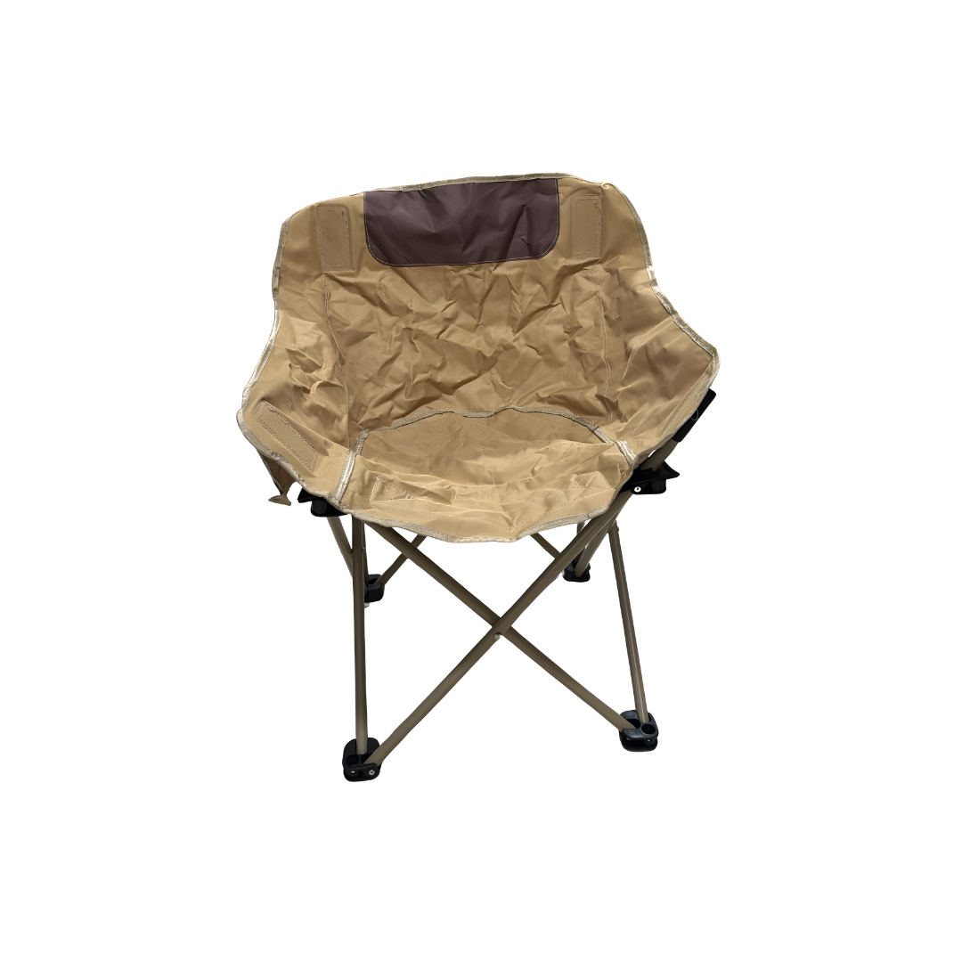 Portable Camping Bucket Chair with Side Pocket – Compact & Foldable Outdoor Seat for Camping, Trekking & Travel