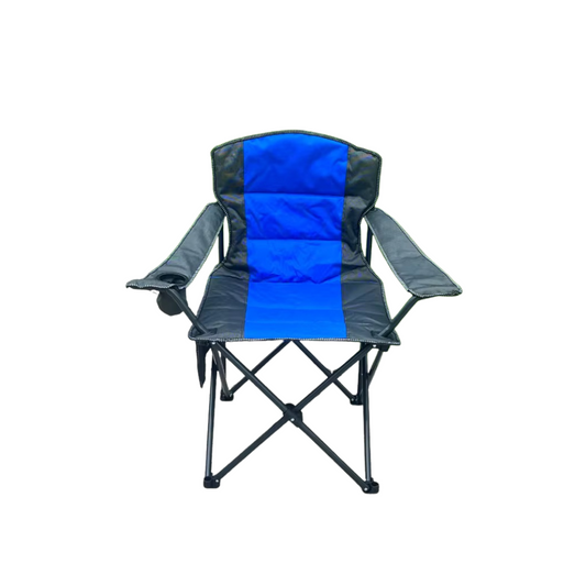 Foldable High Camping Chair with Bottle Holder – Sturdy Outdoor Chair for Camping, Fishing & Travel