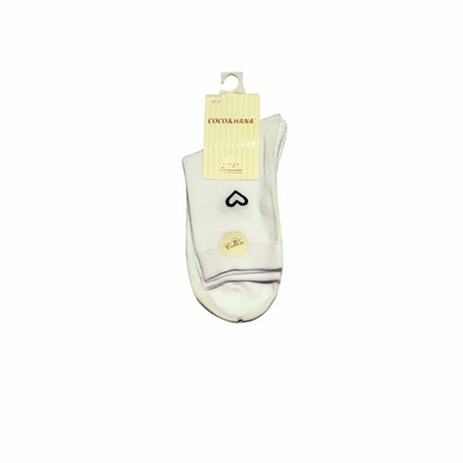 Cotton Socks with Heart – Cute, Comfy & Breathable Everyday Wear