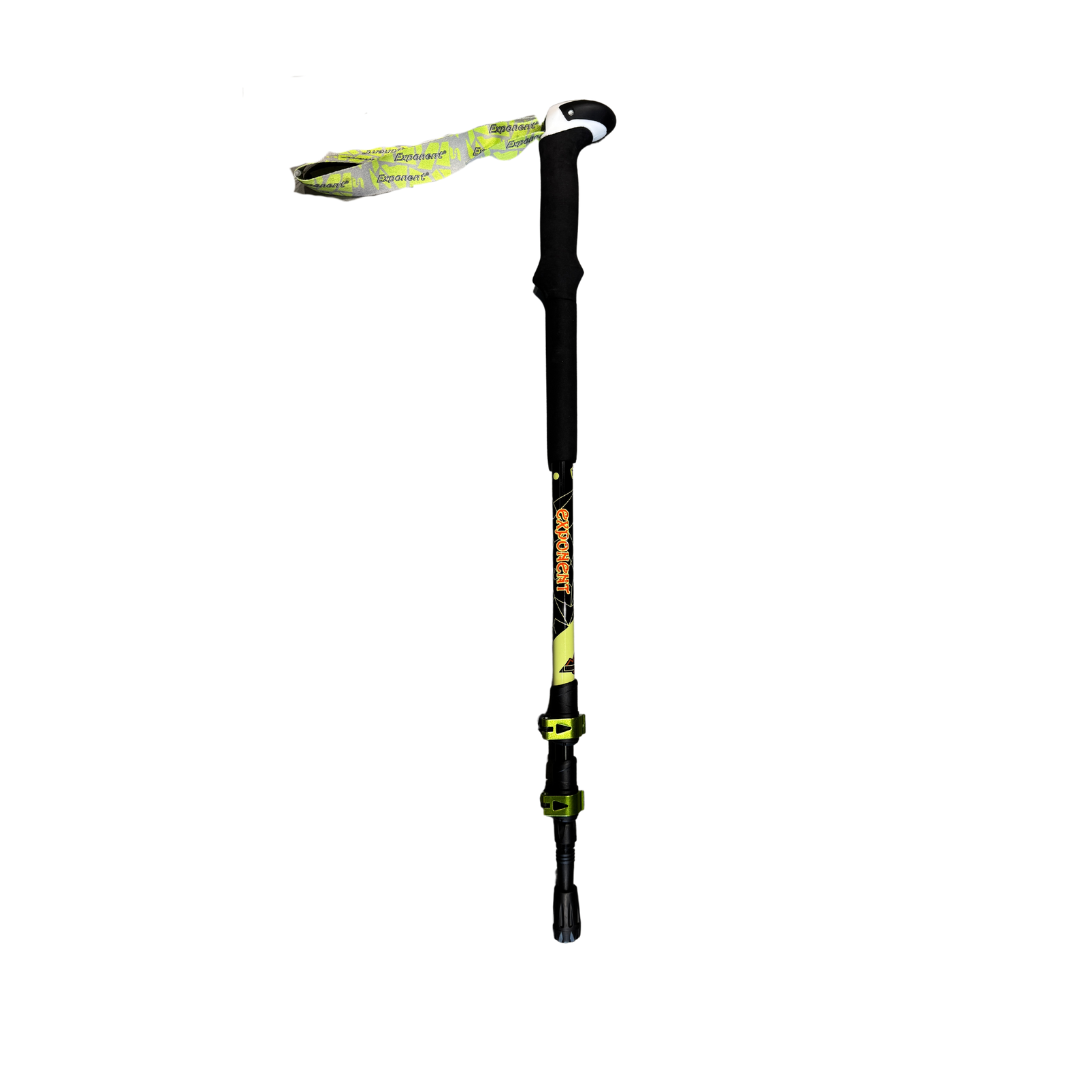 Double Clip Trekking Pole – Adjustable Lightweight Hiking Stick with Quick Lock for Outdoor Adventures