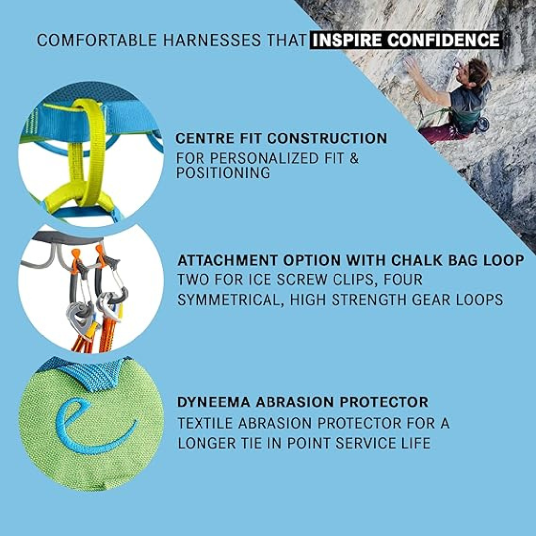 Edelrid Jay III Harness – Versatile, Adjustable & Comfortable All-Round Climbing Harness