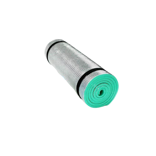 Round Foil Foam Mat – Insulated Camping & Yoga Mat for Outdoor Comfort
