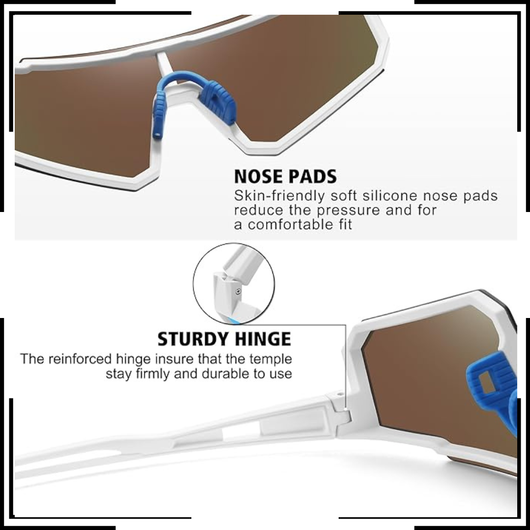 Outdoor Polarised Sunglasses – UV400 Sports & Adventure Eyewear for Hiking, Cycling & Travel