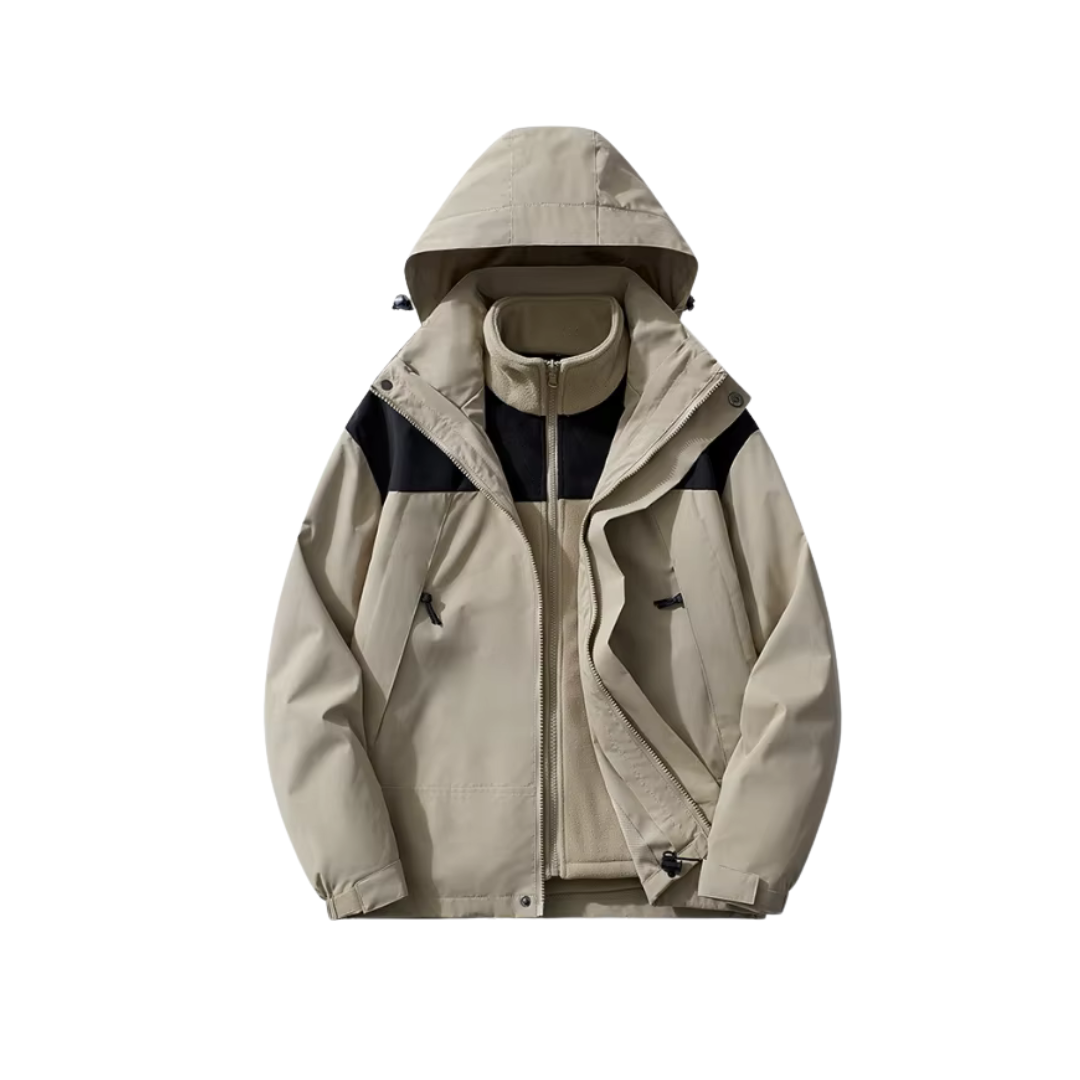 Gore-Tex Jacket with Fleece Lining – Waterproof, Windproof & Warm Outdoor Jacket
