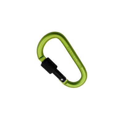 Durable Screw Lock Small Carabiner Keychain – Heavy-Duty Clip for Keys, Hiking & Outdoor Gear