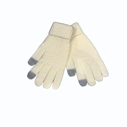 Basic Woollen Gloves with Folded Wrist – Warm, Comfortable & Everyday Winter Wear