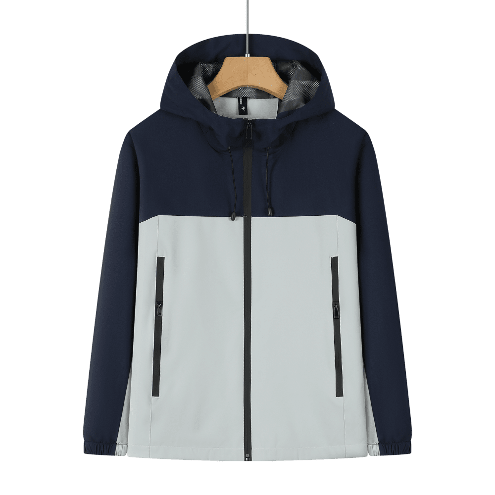 Climbon Waterproof & Breathable Windbreaker Hiking Jacket – Unisex Hooded Windproof Rain Jacket