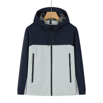 Climbon Waterproof & Breathable Windbreaker Hiking Jacket – Unisex Hooded Windproof Rain Jacket