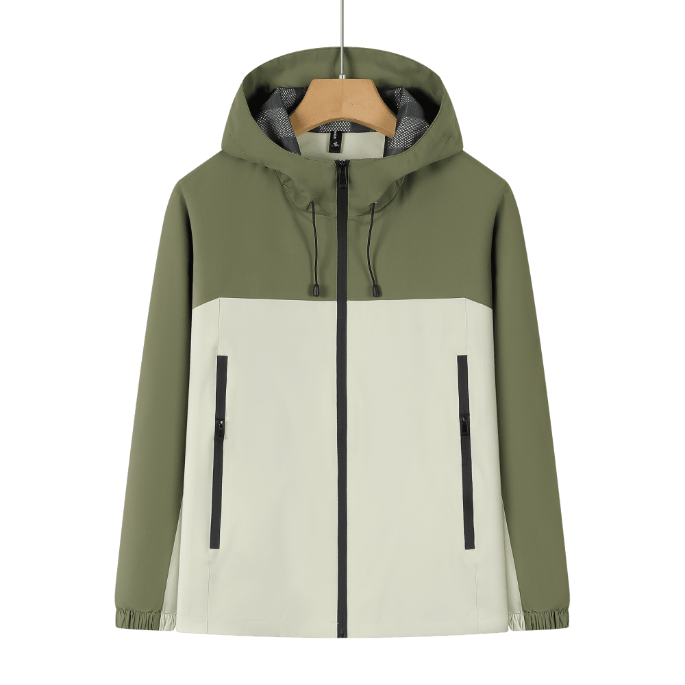 Climbon Waterproof & Breathable Windbreaker Hiking Jacket – Unisex Hooded Windproof Rain Jacket