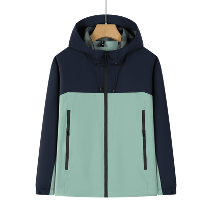 Climbon Waterproof & Breathable Windbreaker Hiking Jacket – Unisex Hooded Windproof Rain Jacket