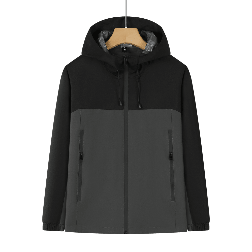 Climbon Waterproof & Breathable Windbreaker Hiking Jacket – Unisex Hooded Windproof Rain Jacket