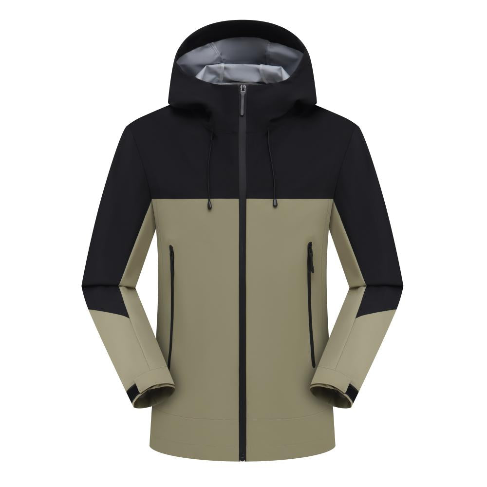Climbon Waterproof Windproof Hiking Jacket – Unisex Hooded Outdoor Jacket