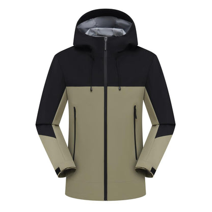 Climbon Waterproof Windproof Hiking Jacket – Unisex Hooded Outdoor Jacket