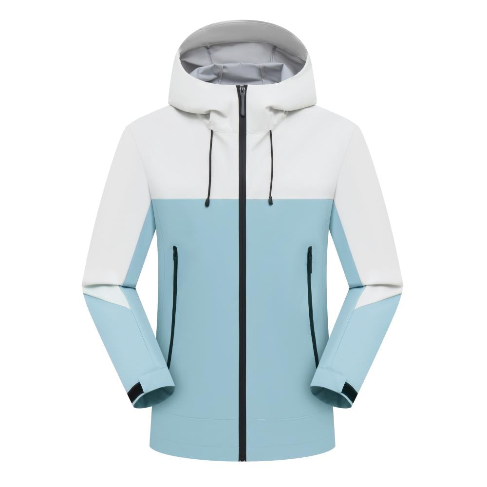 Climbon Waterproof Windproof Hiking Jacket – Unisex Hooded Outdoor Jacket